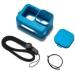 IJJA Gopro10/9 Hera silicone protective body cover wuth lens cap for Gopro Camera Bag (Blue)