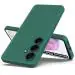 Fashionury Back Cover for Samsung Galaxy A35 5G | Camera Bump Protection | Matte Soft Silicon Flexible | All Side Shock Proof Rubberised Back Case Cover for Samsung Galaxy A35 5G (Green)
