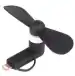 Tech Gear Mini USB Fan 2 in 1 Portable For Android OTG Mini USB Fan 2 in 1 Portable For Android OTG USB Fan (Black)
