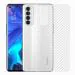 Kite Digital Oppo Reno 4 Pro Back Screen Protective Film Carbon Fiber Skin Transparent Screen Guard Sticker