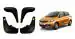 Gee Cee Black Abs Plastic O.E Type Mud Flaps Mud Guard For Tata Tiago Nrg (Set Of 4)
