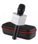 TULUA Q7 Mic Portable Wireless Karaoke Compatiable with all smart phones Microphone (Black , Colour)