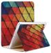 Caseelo Printed Flip Case for Apple iPad 7.9 Inch Mini 5 / Mini 4 / Mini 3 / Mini 2 / Mini 1 Generation Soft Silicone Back with Extra Corner Protection [ Auto Sleep/Wake ] [ Multi Angle Viewing Stand Cover ] ( Color Triangle )