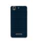 Casotec Blue Line Design Printed Silicon Soft TPU Back Case Cover for Yu Yureka