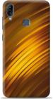 Swagr Gold Plastic Shock Proof Back Cover For Asus Zenfone Max M2