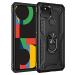 Lustree Google Pixel 5a 5G Black Thermoplastic Polyurethane Shockproof and Scratch Resistant Mobile Back Cover - 18 x 5 x 0.05 cm