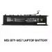 SOLUTIONS-365 LAPTOP BATTERY FOR MSI BTY-M57 MSI GP66 Leopard 10UG (GP66 Series), MSI GP76 Leopard 10UG (GP76 Series)