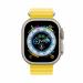 Dandy we deliver Quality Watch Ultra TWS-10 Smart Watch w/Rugged Yellow Ocean Band.