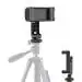 Eyuvaa Plastic Adjustable Clamp Tripod Mobile Holder For Taking Video