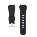 LIRAMARK 20mm Quick Release Soft Silicon Smart Watch Band YOLA Watch Strap for Smart Watches with 20mm lugs Width (Black)