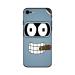 GADGETSWRAP Printed Vinyl Skin Sticker for Apple iPhone SE (2020) - futurama bender cigar