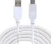 Mifkrt Off White Micro Usb Cable 1 M Data Cable For All Micro Usb Mobiles