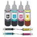 ANG Refill Ink for HP DeskJet 2138 All-in-One Ink Advantage Colour Printer with- 4 Syringe -100 ML Each Bottle Multi Color Ink Cartridge (Black, Magenta, Cyan, Yellow)