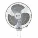 KWW HEXA 400MM High Speed Oscillating Wall Fan with Noiseless Operation and 100% Copper Motor(Grey-White)