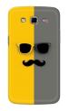 Tweakymod Printed Cool Mustache Back Cover for SAMSUNG GRAND 2