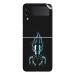 GADGETSWRAP Printed Vinyl Skin Sticker for Samsung Galaxy Z Flip 3 - Vegeta