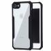 ANKIRANT Apple iPhone 7, iPhone 8, iPhone SE 2020 Transparent Black Bumper Silica Gel Hybrid Crystal Clear 360 Protection Camera Protect Back Cover