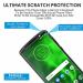 TECHSHIELD Motorola G6 Transpatent Tempered Glass Scratch Resistant Screen Protector 10.2 x 0.4 x 18.2 cm
