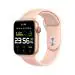 Maxx SX7 Pro Smart Watch with 1.7'' HD Display, Voice Assistant, Bluetooth Calling, Multiple Sports Mode & Faces, SpO2 Monitor, Real-Time Health Monitoring, 2 Extra Straps Free (Rose Gold)