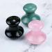 Getmecraft Green Jade , Black Obsidian, Rose Quartz Mushroom Gua Sha Tool