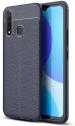Newselect Vivo Z1 Pro Blue Rubber Back Cover
