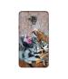 Casotec Tiger Aggression Design Printed Silicon Soft TPU Back Case Cover for Swipe Elite 2 plus