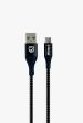 Ridge 65W Super Fast Charging Data Cable (480 MBPS Speed) 1.2 m SHELLS USB Type C Cable