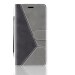 Trounce Tango Series Dual Grey & Black Shade Faux Leather Mobile Wallet Flip Cover For Apple iPhone XS Max
