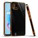Mr. Case Realme C20 and Realme C11 Black Silicone 6D Gold Plated Frame Back Cover