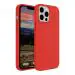 Yellowcult Apple iPhone 13 Pro Max Red Silicone Back Cover Case (6.7inch)