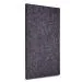 AMSSKAR 1000mm X 500mm X 50mm, Fabric Wrapped Acoustic Sound Absorbing Panel, Fire & Moisture Proof (Smoky black)