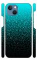 YAPZONE Cool Ocean Blue Water Abstract Background |Designer Printed Hard Back Cover for Apple iPhone 13 Premium & Attractive Case for Your Smartphone