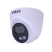 VELVU 3MP 4G Sim Camera for Home, Shop, Office, Bus, Farm | All 4G Sim Card Supported | Metal Body | Built in Mic and Speaker | Colour Night Vision | SD Card (Up to 128GB) ST-VD IP3002DL-4G (4G Dome)