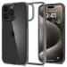 Spigen Ultra Hybrid Back Cover Case Compatible with iPhone 15 Pro Max (TPU + Poly Carbonate | Space Crystal)