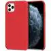 ERIT IPhone 11 Pro Max Red Silicon Lightweight Mobile Back Case Cover 15.2 x 11.4 x 2.3 cm