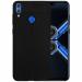Casotec Auto Focus Soft Silicon TPU Back Case Cover for Huawei Honor 8X - Black