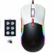 EKSA EM200 Gaming Mouse Wired, USB Mice with 13 RGB Backlit (White and Black)