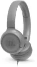 JBL T500 Wired Headset Black - Over the Ear, Light Weight, Foldable Headphones with Pure Bass - 1- Button Remote/ Built In Microphone