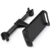 Tech Gear car headrest tablet or mobile holder with swivel mechanism, double extendable stick, 360 degree rotation