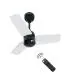 Atomberg Renesa 600 MM 3 Blade Bldc Motor Energy Saving Ceiling Fan With Remote Control, White And Black