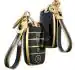 TPU Leather Car Key Cover Compatible with Kia Seltos Sonet Carens 4 Button Smart Key