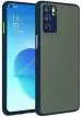 AmericHome Oppo A16, CPH2269 Blue Plastic, Rubber, Polycarbonate Shock Proof Mobile Back Cover