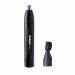 BaByliss MEN E652E Hair trimmer for nose, ears and eyebrows, circular cutting system, Black