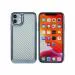iCare Carbon Fiber Soft Silicon Case Cover Compatible for iPhone 11 Slim TPU Phone Case |Ultra Drop and Camera Protection Back Cover Case (Sky Blue)