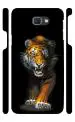 YAPZONE | Designer Back Case Cover for Samsung Galaxy J7 Prime/On 7 | Lion Black |