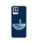 Casotec Moon Walk Design Printed Silicon Soft TPU Back Case Cover for Realme 8i