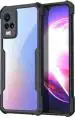 CarryWrap Back Cover for Vivo Y33s (Black, Transparent, Grip Case, Pack of: 1)