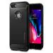 Spigen Black TPU Rugged Armor Back Cover Case For Iphone 8 And 7