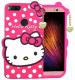 Aviaaz Redmi A1 Hello Kitty Pink Silicon Back Cover