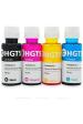 Printify Multicolor Compatible Ink for HP Ink Bottle Tank Wireless (Pack of 4)